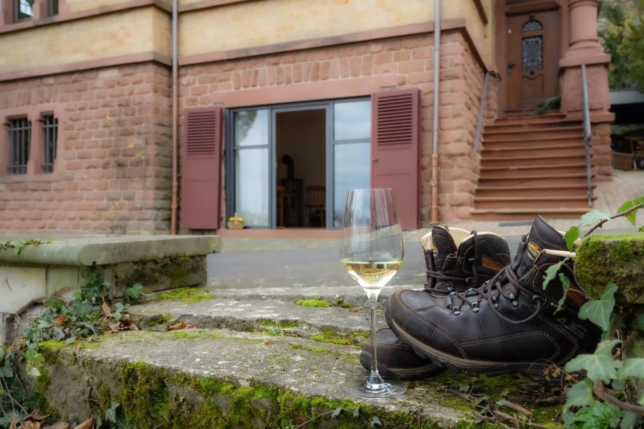 Romantische Ferienwohnung In Jugendstilvilla - Villa Del Viento Neustadt an der Weinstraße Exterior foto
