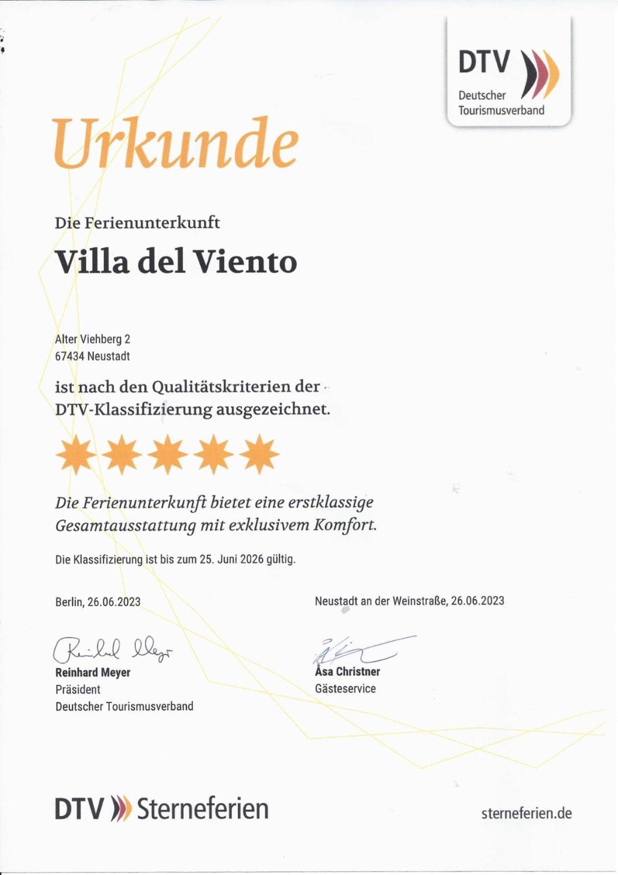 Romantische Ferienwohnung In Jugendstilvilla - Villa Del Viento Neustadt an der Weinstraße Exterior foto